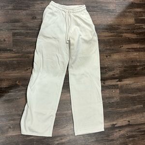 Zara white sweat set